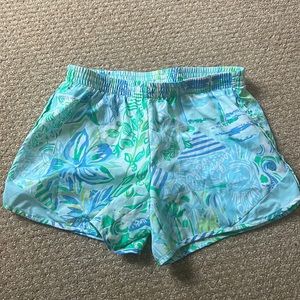 Lilly Pulitzer Luxletic Shorts XS